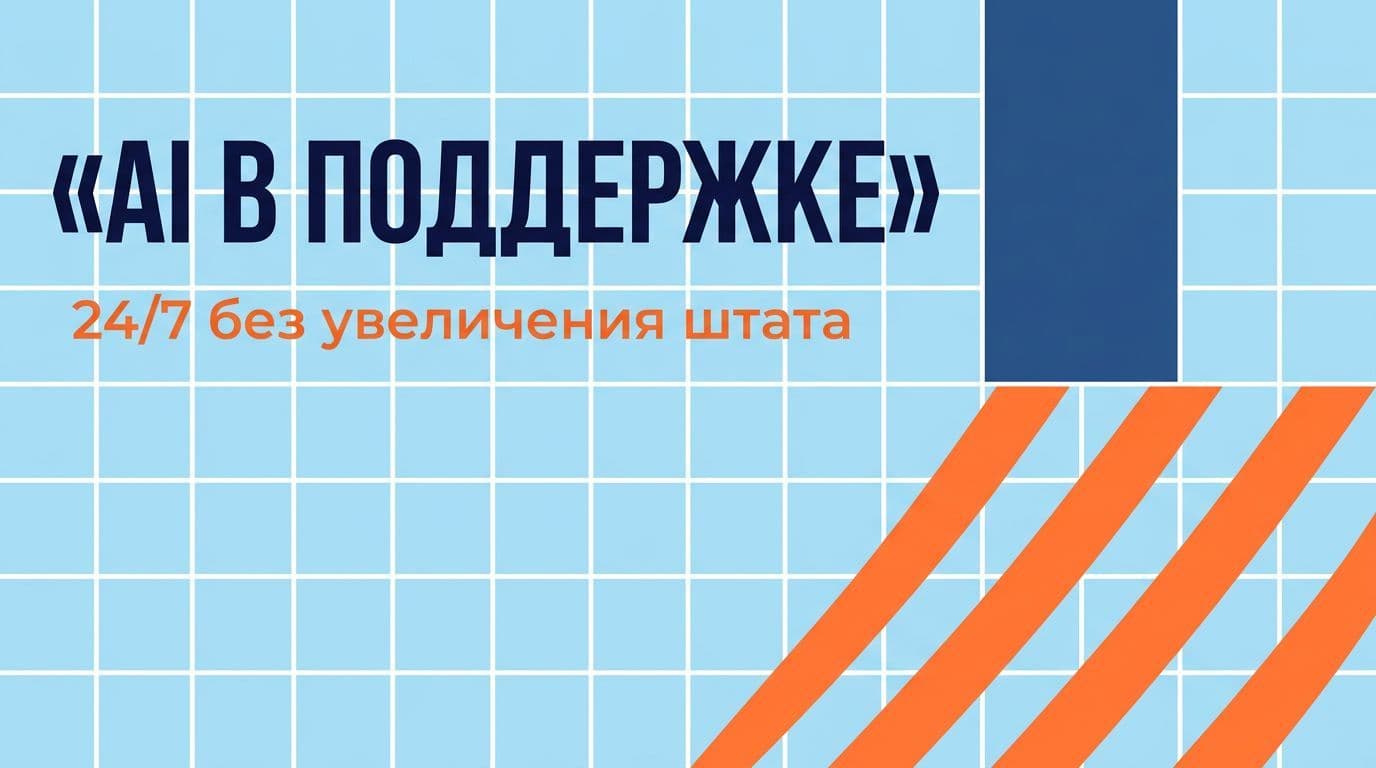 AI-агент в поддержке клиентов: 24/7-сервис без увеличения штата