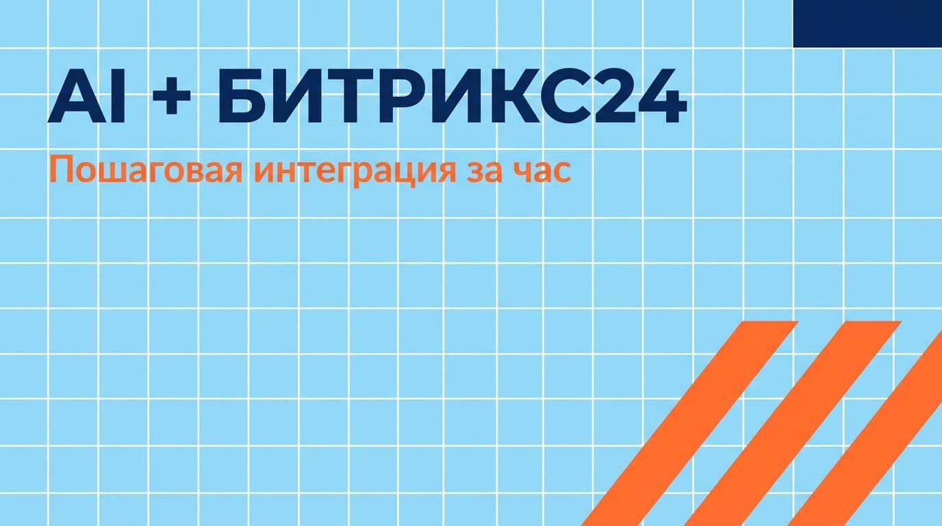 Интеграция AI-агентов с Битрикс24: пошаговое руководство