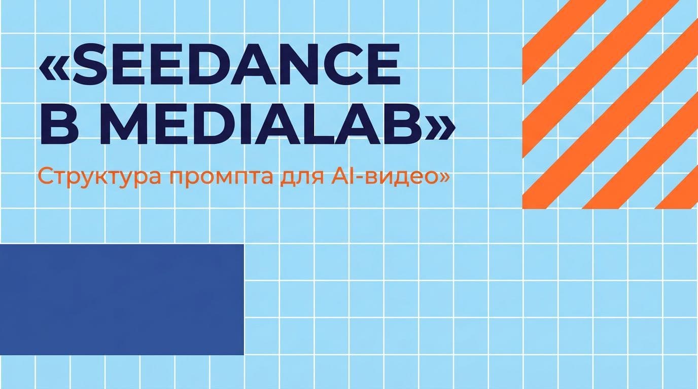 Seedance в MediaLab: гайд по промптам для AI-видео