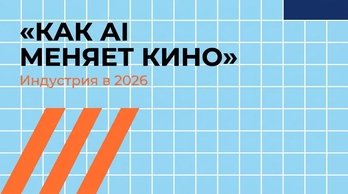 Как AI меняет кино: индустрия в 2026