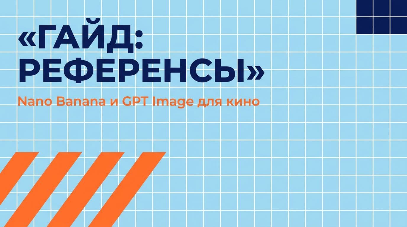 Гайд: кинематографичные референсы через Nano Banana и GPT Image