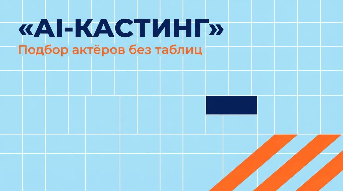 AI-кастинг: как нейросети меняют подбор актёров