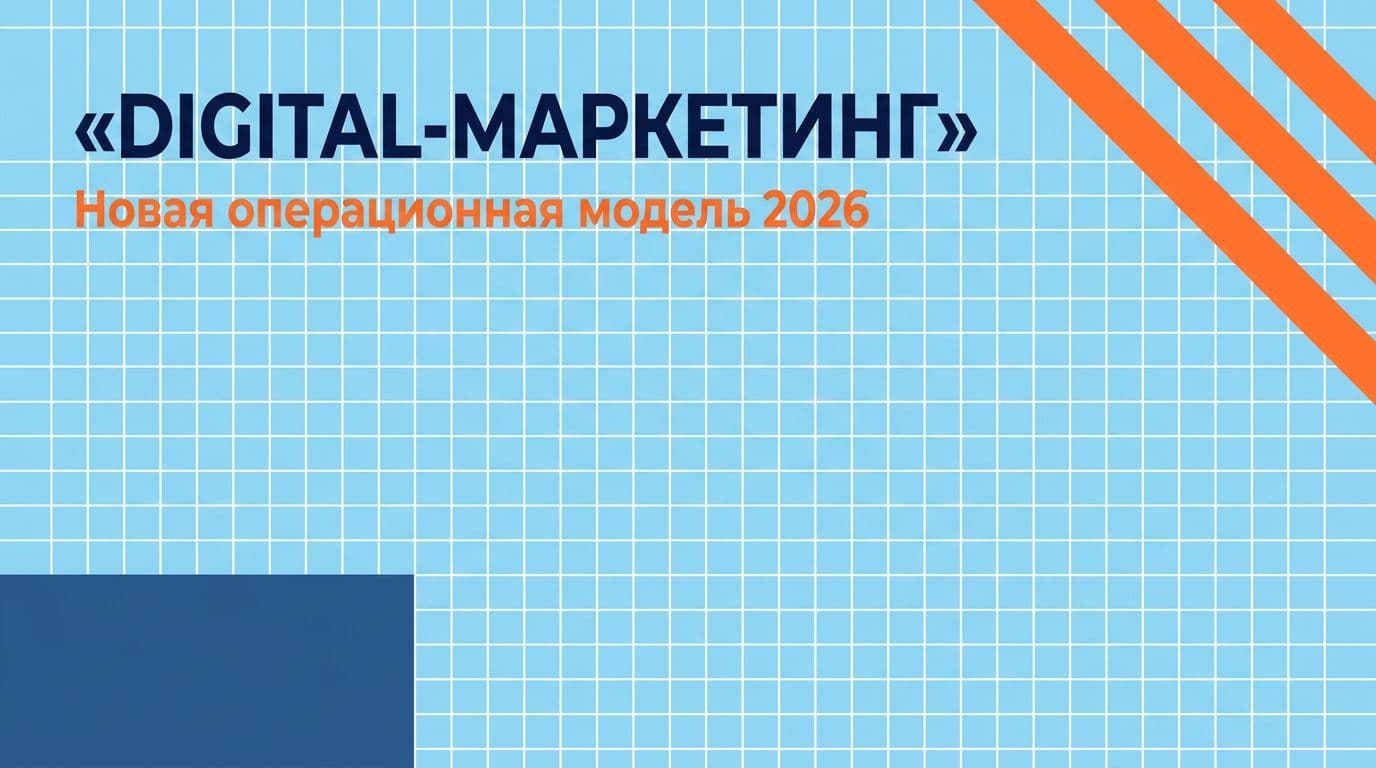 Digital-маркетинг: новая операционная модель в 2026