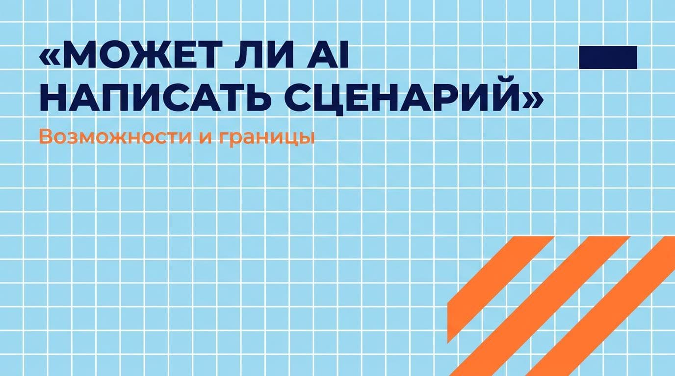 Может ли AI написать сценарий: возможности и границы