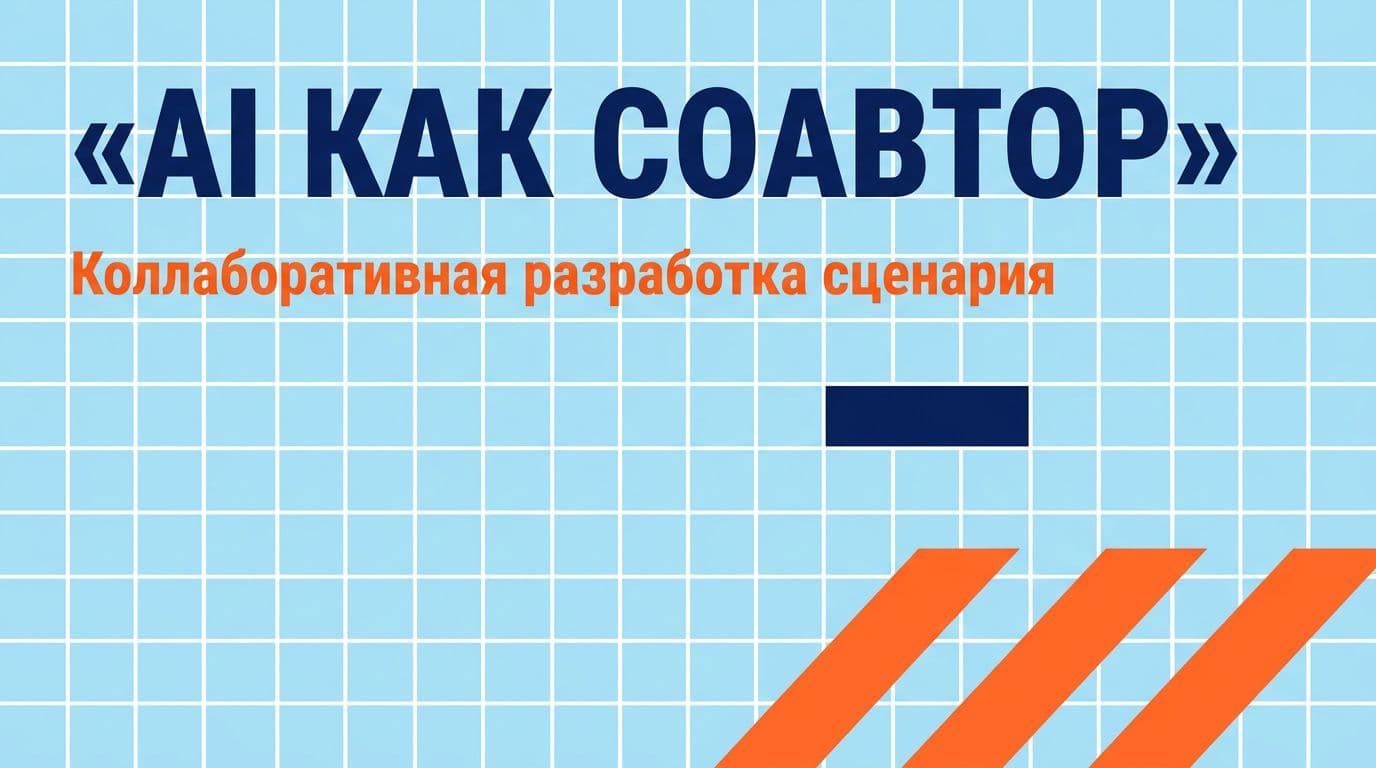 AI как соавтор сценария: коллаборативный процесс