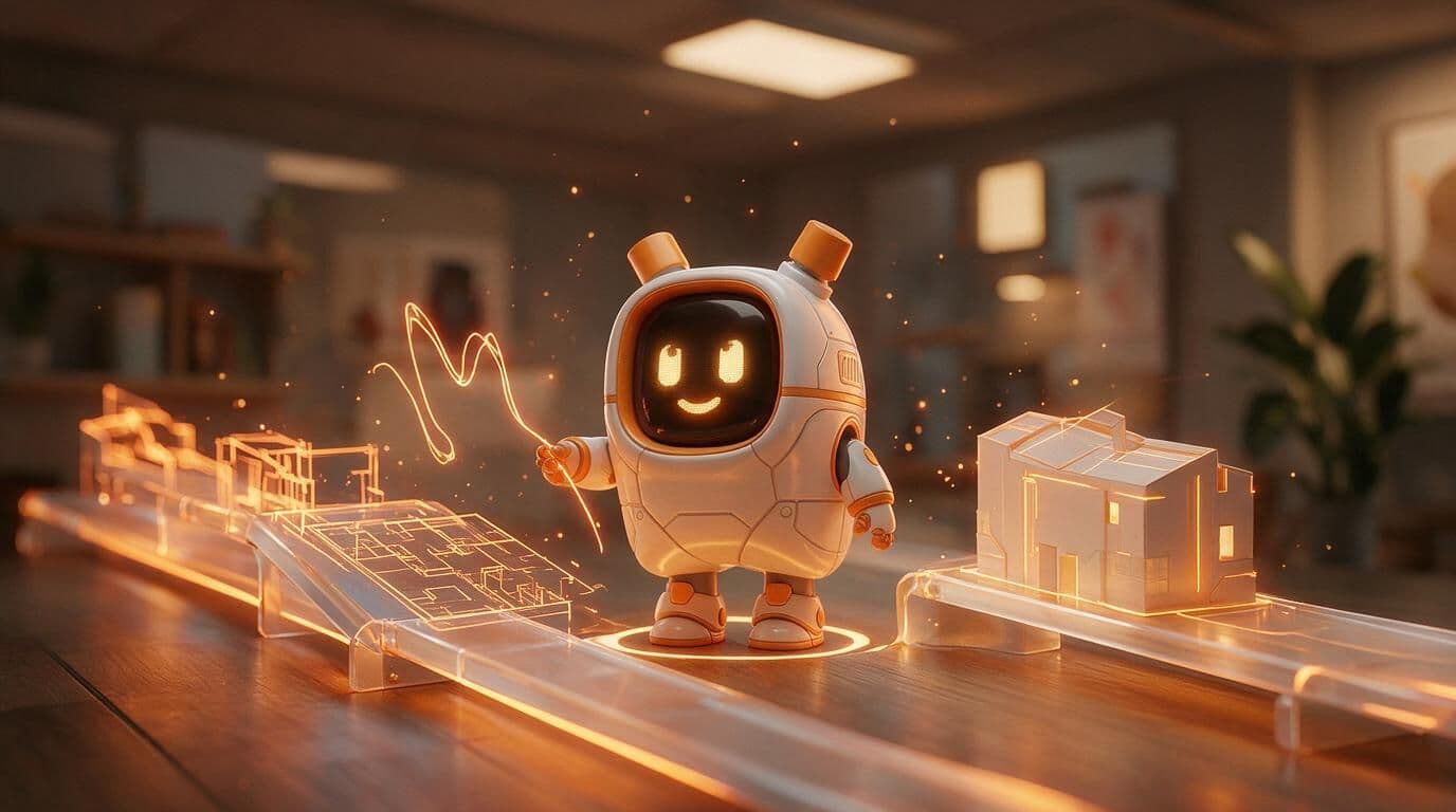 AI-пайплайн для архитектора: от эскиза до клиентской презентации