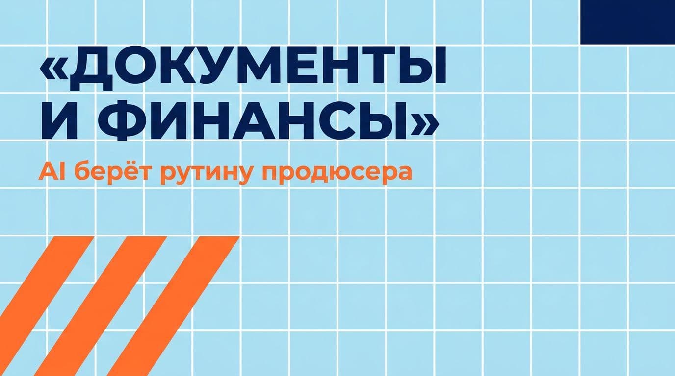 Документооборот и финансы в кино: AI берёт рутину продюсера