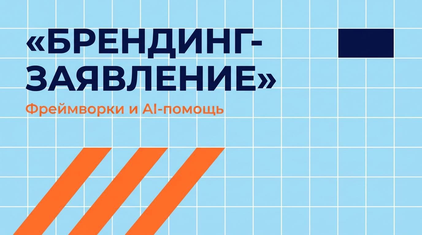 Брендинг-заявление: фреймворки и AI-помощь
