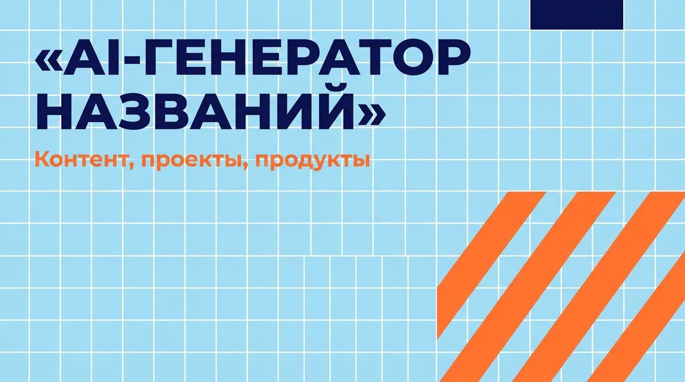AI-генератор названий: для контента, проектов, продуктов