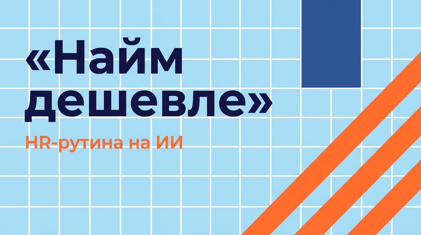 Снижение затрат на найм и HR-рутину с помощью ИИ: практический гайд