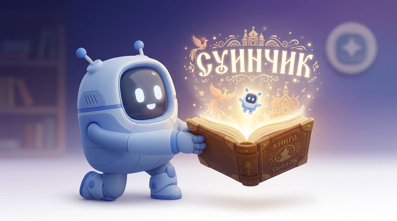 Сказка на ночь с нейросетью: придумать и озвучить