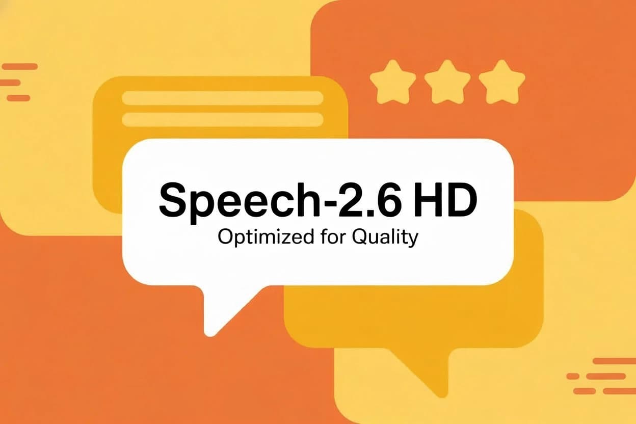 Speech 2.6 HD